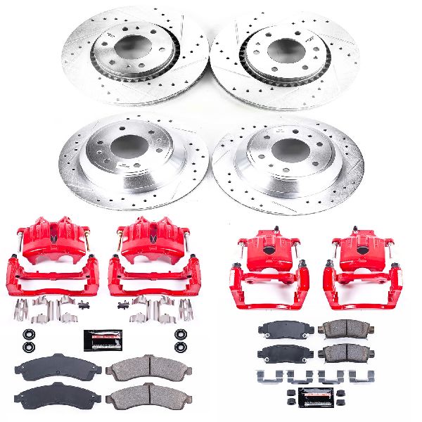2005 Saab 9-7x Disc Brake Kit - Front and Rear (Powerstop)