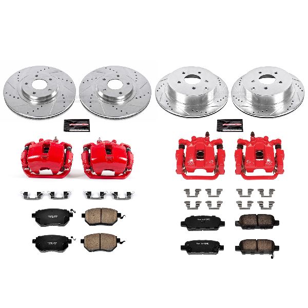2003-2005 INFINITI FX35 Disc Brake Kit - Front and Rear (Powerstop)