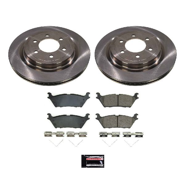 2022-2024 Ford F-150 Lightning Disc Brake Kit - Rear (Powerstop)