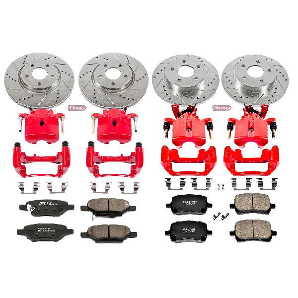 2009-2010 Pontiac G6 Disc Brake Kit - Front and Rear (Powerstop)
