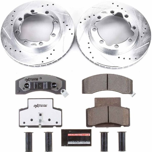 1990-2000 GMC K3500 Disc Brake Kit - Front (Powerstop)
