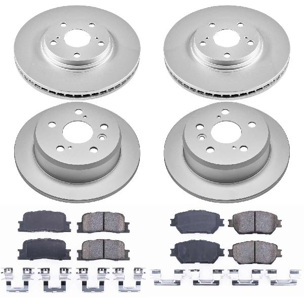 2002-2004 Toyota Camry Disc Brake Kit - Front and Rear (Powerstop)