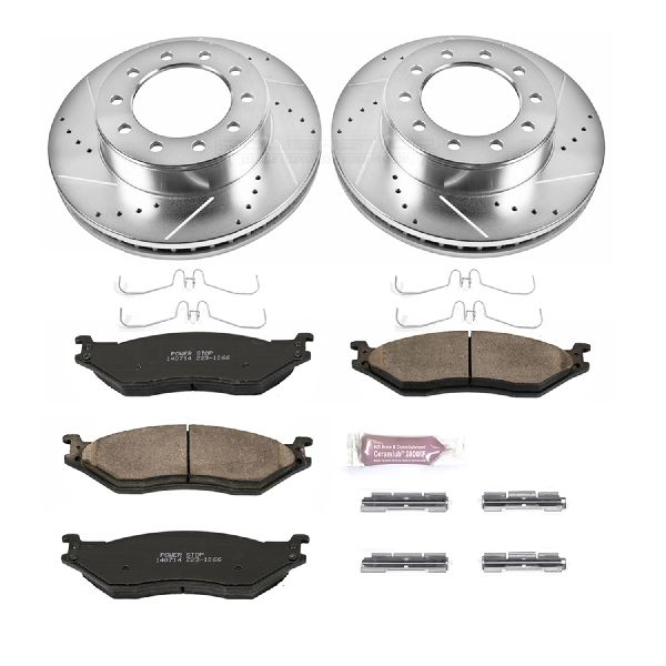 2005-2016 Ford F-550 Super Duty Disc Brake Kit - Front (Powerstop)