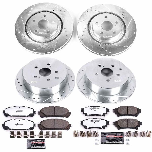 2010-2015 Lexus RX450h Disc Brake Kit - Front and Rear (Powerstop)