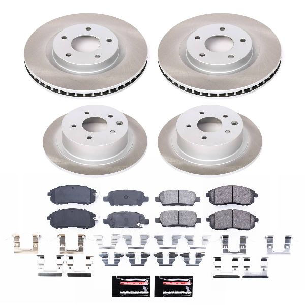2007-2012 Nissan Sentra Disc Brake Kit - Front and Rear (Powerstop)