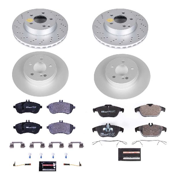 2008-2012 Mercedes-Benz C300 Disc Brake Kit - Front and Rear (Powerstop)