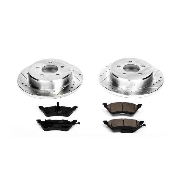2001-2007 Dodge Grand Caravan Disc Brake Kit - Rear (Powerstop)