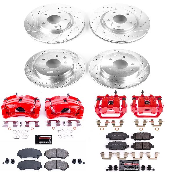 2017-2022 Nissan Rogue Sport Disc Brake Kit - Front and Rear (Powerstop)