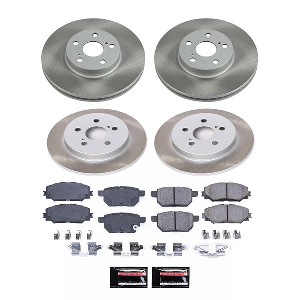 2009-2010 Pontiac Vibe Disc Brake Kit - Front and Rear (Powerstop)