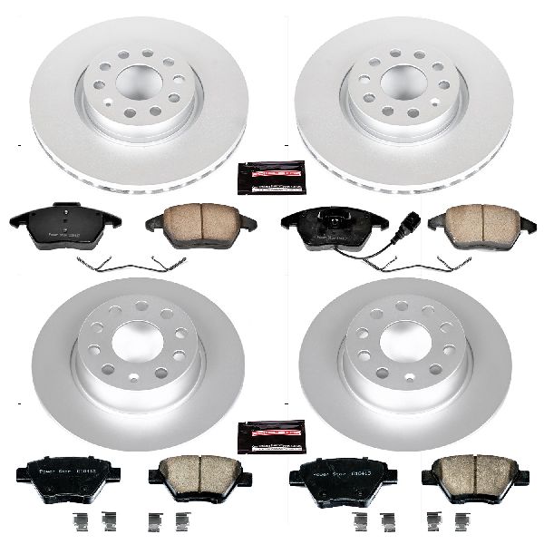 2009-2016 Volkswagen Eos Disc Brake Kit - Front and Rear (Powerstop)