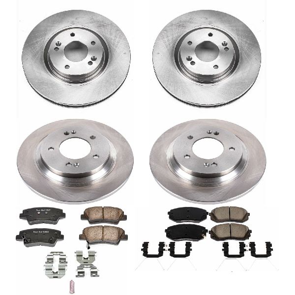 2016-2019 Hyundai Sonata Disc Brake Kit - Front and Rear (Powerstop)