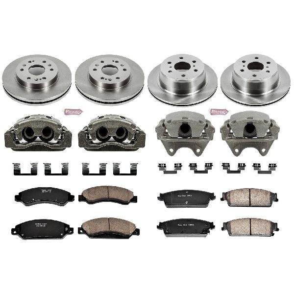 2007-2008 Chevrolet Avalanche Disc Brake Kit - Front and Rear (Powerstop)