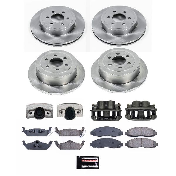2003-2004 Dodge Dakota Disc Brake Kit - Front and Rear (Powerstop)