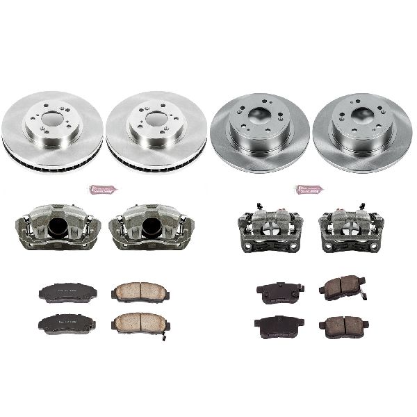 2011-2014 Acura TSX Disc Brake Kit - Front and Rear (Powerstop)