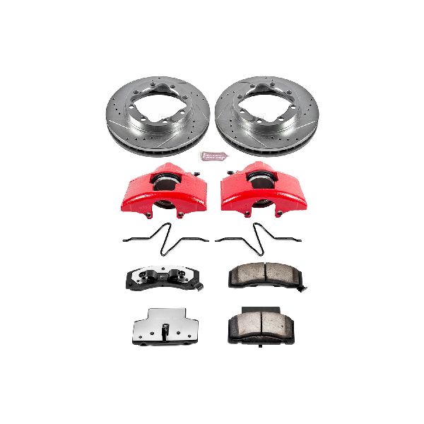 1990-2000 GMC K3500 Disc Brake Kit - Front (Powerstop)