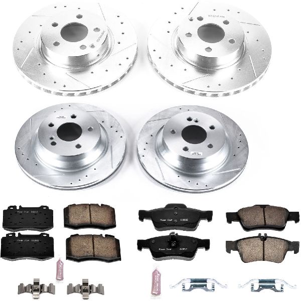 2004-2006 Mercedes-Benz E500 Disc Brake Kit - Front and Rear (Powerstop)