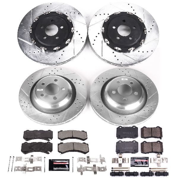 2015-2020 Dodge Charger Disc Brake Kit - Front and Rear (Powerstop)