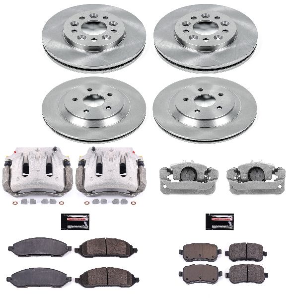 2004-2007 Ford Freestar Disc Brake Kit - Front and Rear (Powerstop)