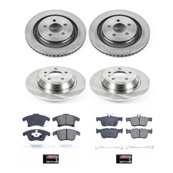 2013-2016 Lincoln MKZ Disc Brake Kit - Front and Rear (Powerstop)