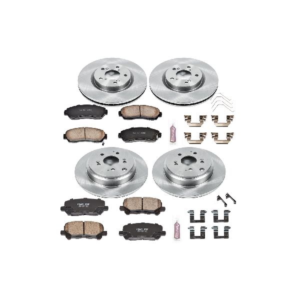 2011-2014 Honda Odyssey Disc Brake Kit - Front and Rear (Powerstop)