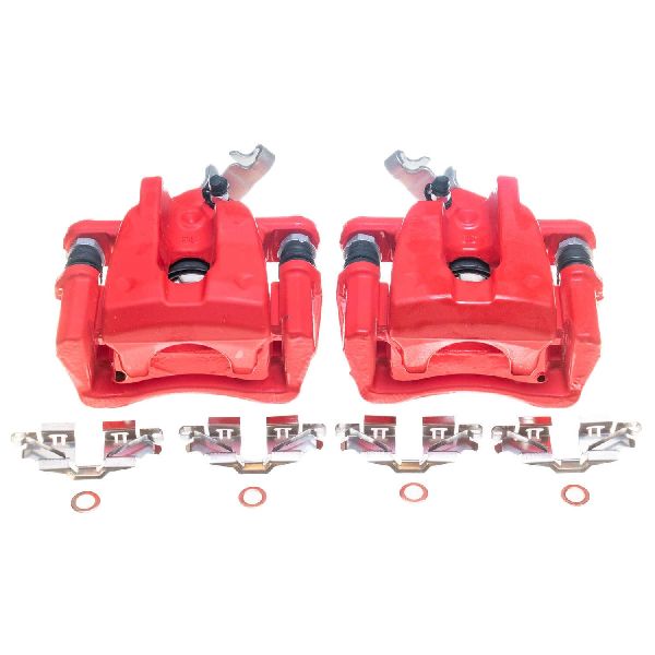 2009-2010 Pontiac Vibe Disc Brake Caliper Set - Rear (Powerstop)