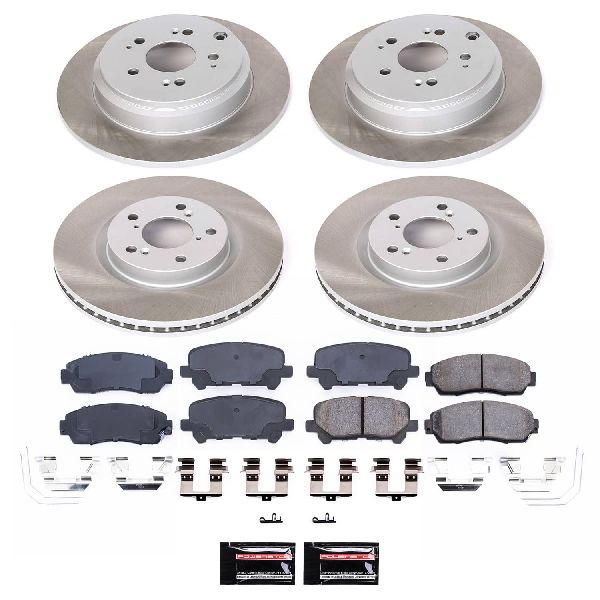 2011-2014 Honda Odyssey Disc Brake Kit - Front and Rear (Powerstop)
