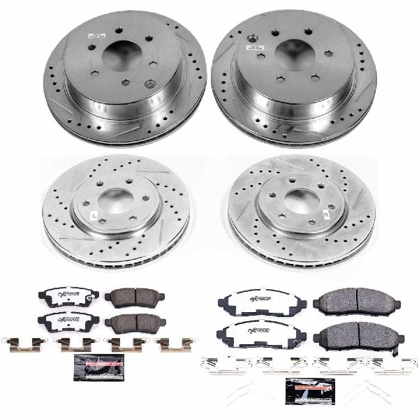 2016-2019 Nissan Frontier Disc Brake Kit - Front and Rear (Powerstop)