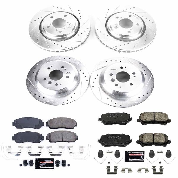 2019-2025 Honda Passport Disc Brake Kit - Front and Rear (Powerstop)