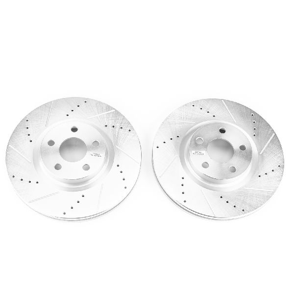 2017-2020 Lincoln MKZ Disc Brake Rotor Set - Front (Powerstop)