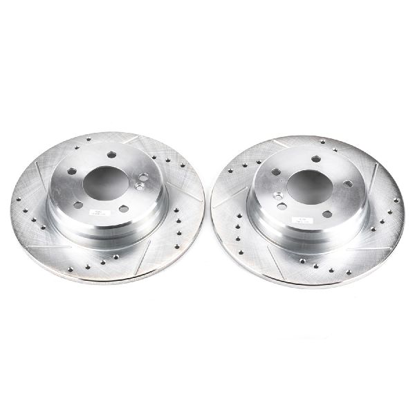 2006-2007 Mercedes-Benz C280 Disc Brake Rotor Set - Rear (Powerstop)