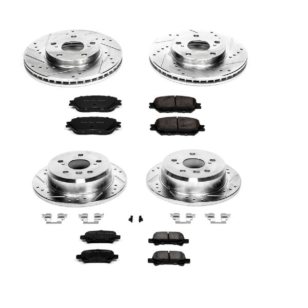 2002-2006 Toyota Camry Disc Brake Kit - Front and Rear (Powerstop)