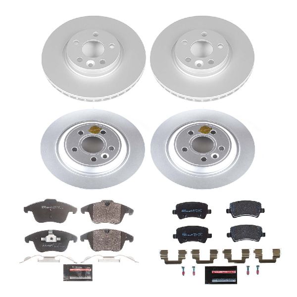 2015-2016 Volvo S80 Disc Brake Kit - Front and Rear (Powerstop)