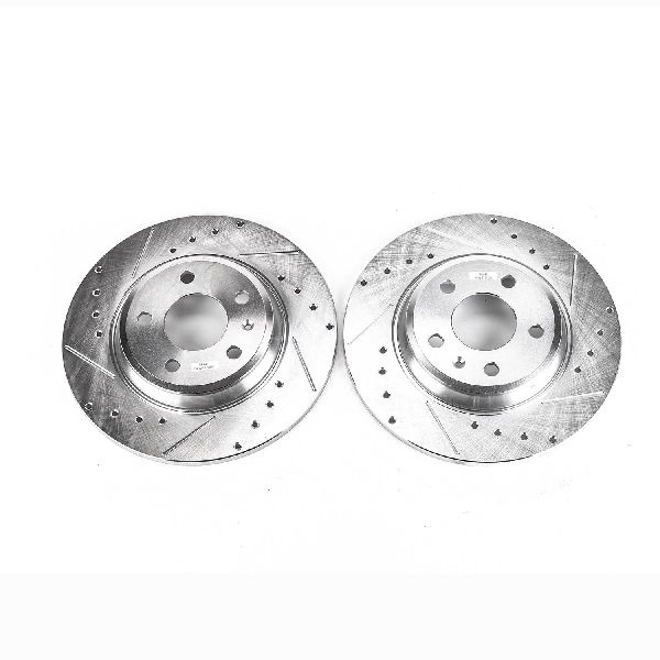 2012-2013 Audi A6 Disc Brake Rotor Set - Rear (Powerstop)