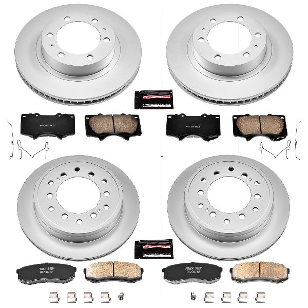 2010-2014 Toyota FJ Cruiser Disc Brake Kit - Front and Rear (Powerstop)