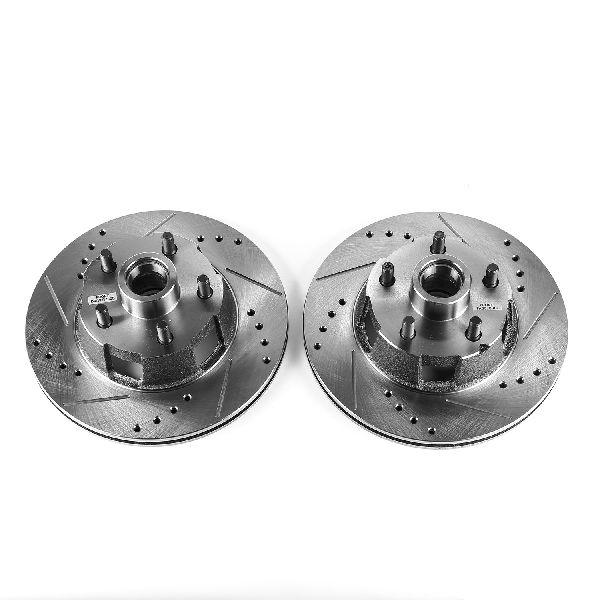1967 Mercury Cougar Disc Brake Rotor Set - Front (Powerstop)