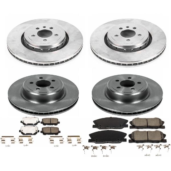 2014-2023 Dodge Charger Disc Brake Kit - Front and Rear (Powerstop)