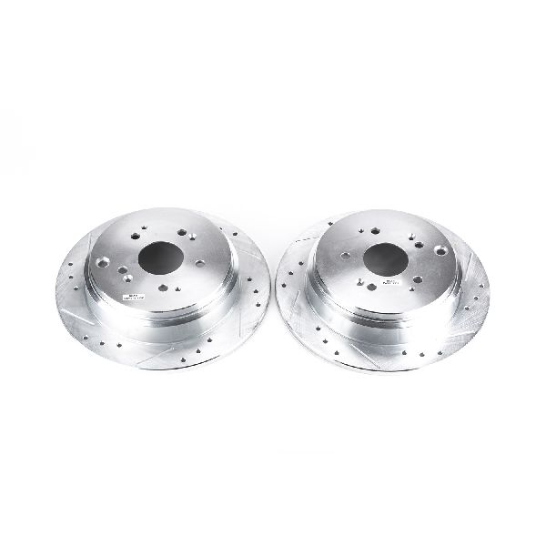2002-2004 Honda Odyssey Disc Brake Rotor Set - Rear (Powerstop)