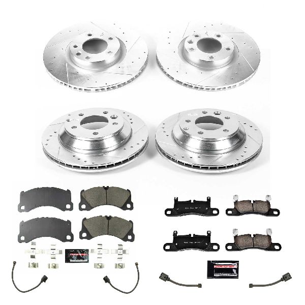 2013-2018 Porsche Cayenne Disc Brake Kit - Front and Rear (Powerstop)
