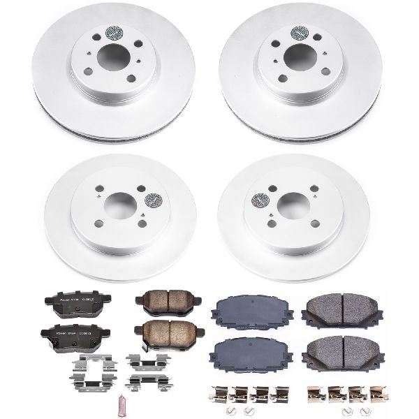 2012-2018 Toyota Yaris Disc Brake Kit - Front and Rear (Powerstop)