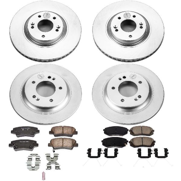 2016-2019 Hyundai Sonata Disc Brake Kit - Front and Rear (Powerstop)