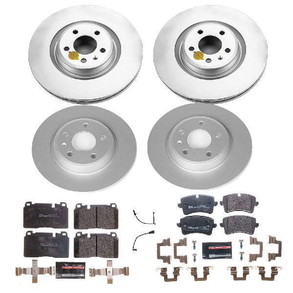 2018 Audi A7 Quattro Disc Brake Kit - Front and Rear (Powerstop)