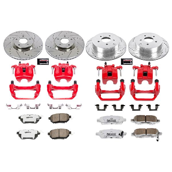 2006-2007 Nissan Murano Disc Brake Kit - Front and Rear (Powerstop)