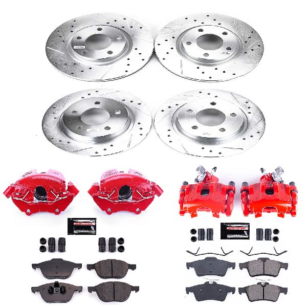2004-2007 Mazda 3 Disc Brake Kit - Front and Rear (Powerstop)