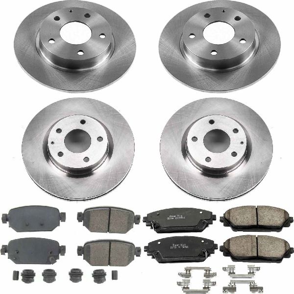 2017-2018 Mazda 3 Disc Brake Kit - Front and Rear (Powerstop)