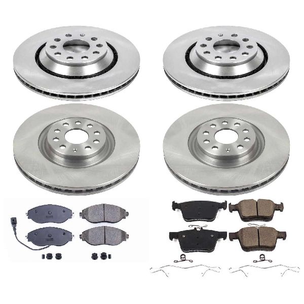 2015-2020 Audi S3 Disc Brake Kit - Front and Rear (Powerstop)