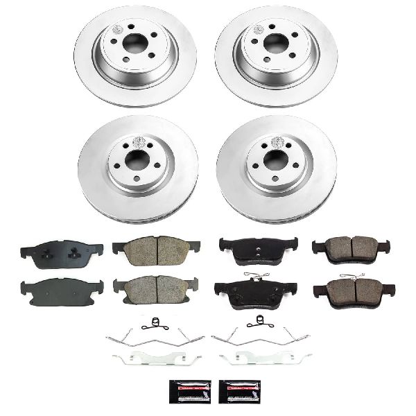 2017-2020 Lincoln Continental Disc Brake Kit - Front and Rear (Powerstop)