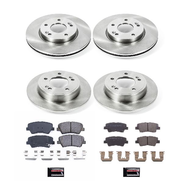 2013-2014 Hyundai Elantra Coupe Disc Brake Kit - Front and Rear (Powerstop)