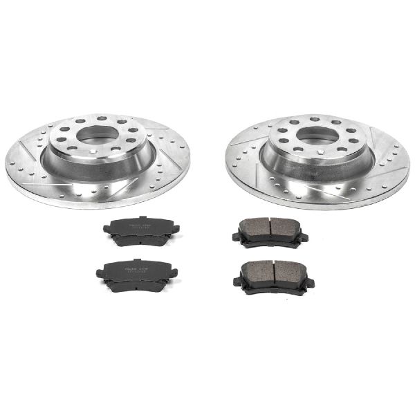 2006-2009 Audi A3 Disc Brake Kit - Rear (Powerstop)