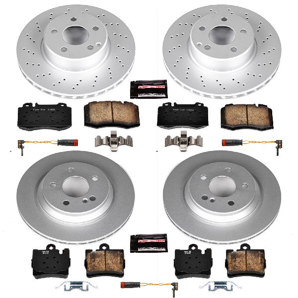 2003 Mercedes-Benz S430 Disc Brake Kit - Front and Rear (Powerstop)