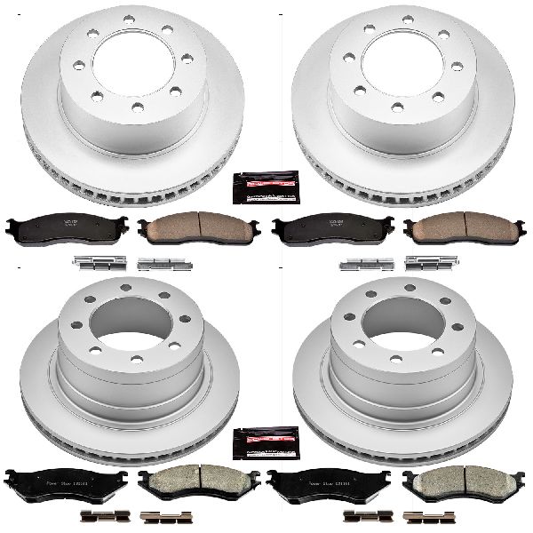 2006-2008 Dodge Ram 1500 Disc Brake Kit - Front and Rear (Powerstop)